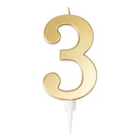 23953 magasin pas de calais decoration gateau anniversaire bougie geante doree or metallisee chiffre 3