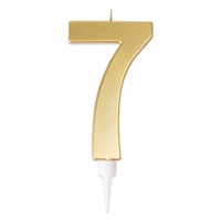 23957 magasin pas de calais decoration gateau anniversaire bougie geante doree or metallisee chiffre 7