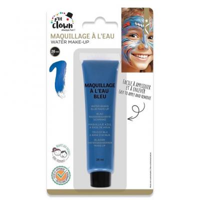 24099 maquillage fard a l eau bleu carnaval halloween mardi gras