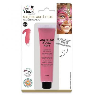 24104 maquillage fard a l eau rose carnaval halloween mardi gras