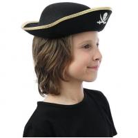 24700 chapeau pirate enfant en feutre