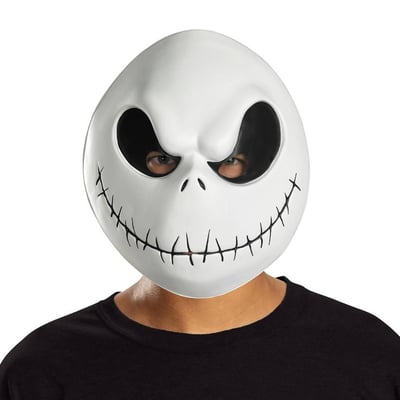 24913 magasin pas de calais accessoire costume masque adulte squelette jack