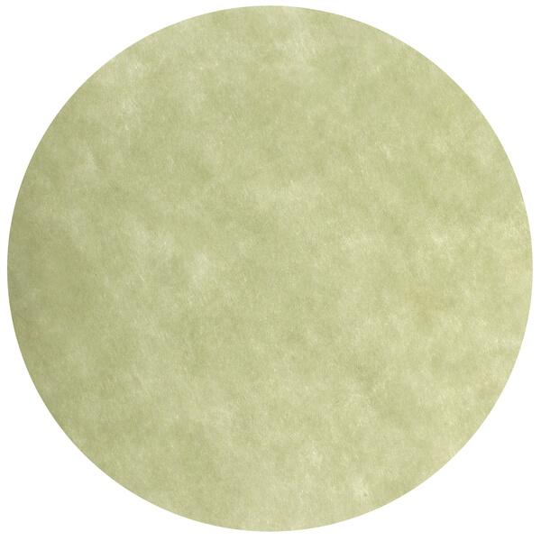 2812 set de table rond intisse vert olive sauge