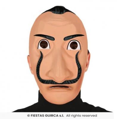 2902 masque adulte pvc braqueur casa de papel peintre genie