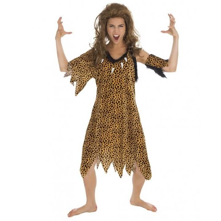 292472 taille s costume femme de neandertal