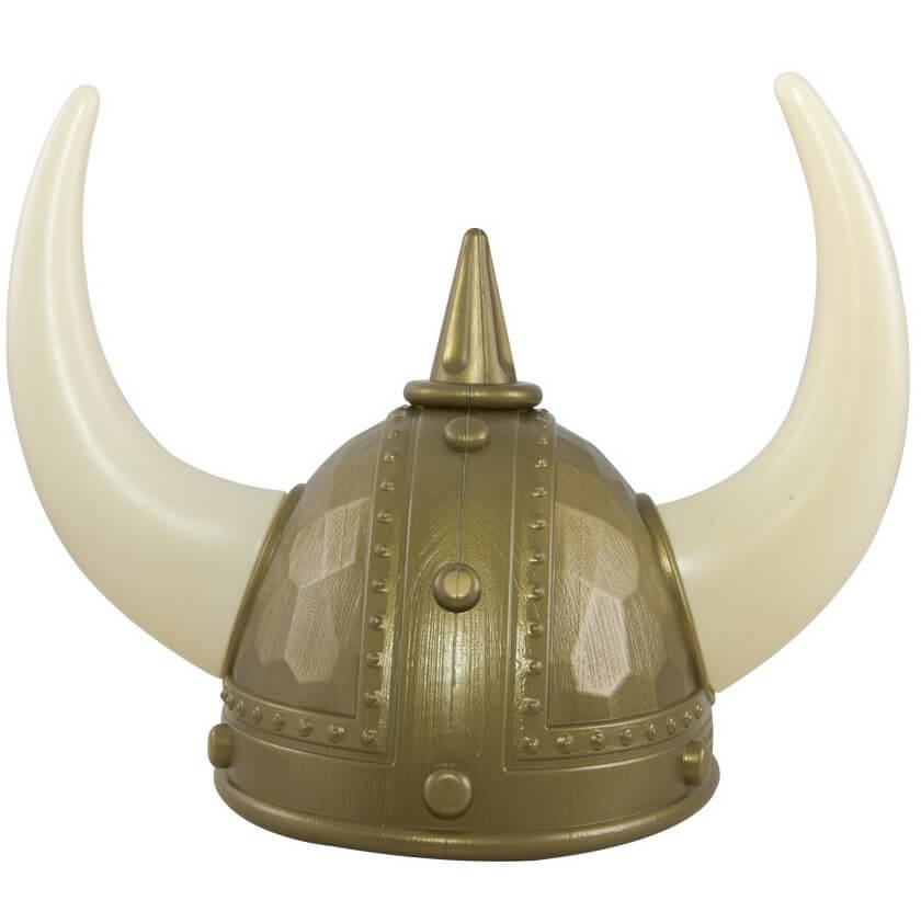 31014 accessoire de deguisement casque viking adulte et cornes