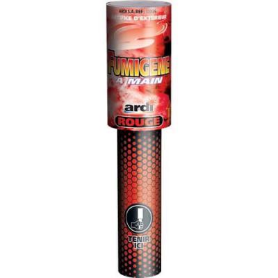 33024 fumigene a main rouge 45 secondes artifice ardi