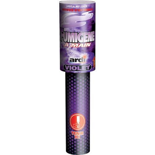 33026 fumigene a main violet 45 secondes artifice ardi