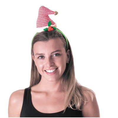 333173 boutique deguisement pas de calais serre tete femme bonnet de noel vintage