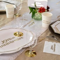 34 boutiquemagasin pas de calais decoration joyeux anniversaire plateau blanc dore or metal