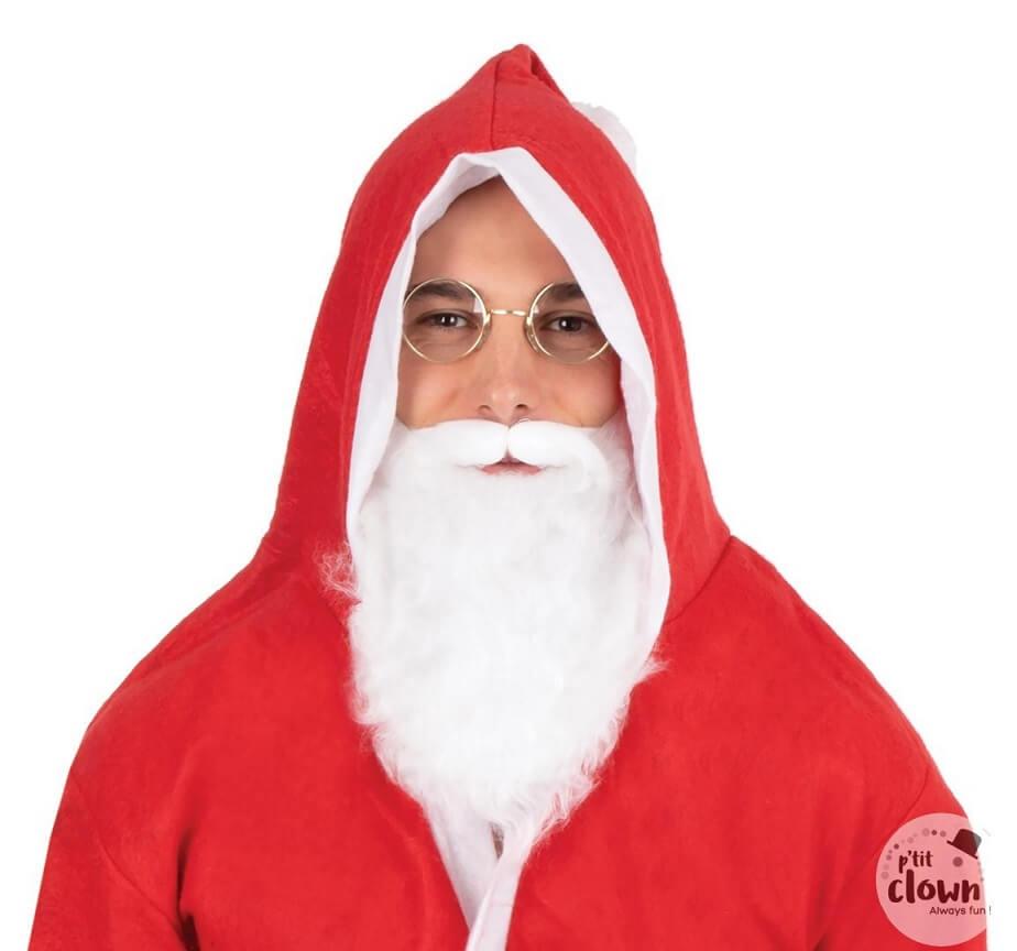 35212 lunette metallique ronde du pere noel