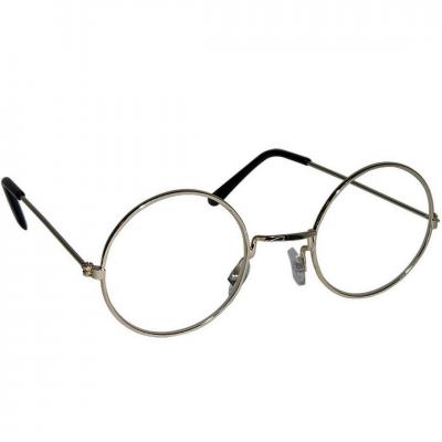 35212 lunettes metallique ronde du pere noel