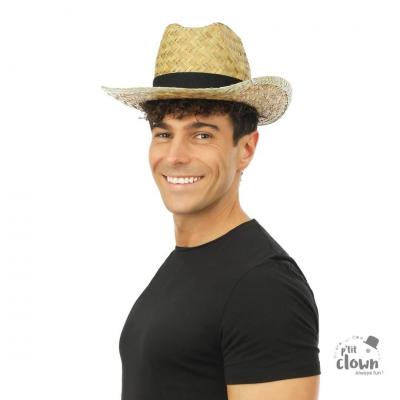 1 Chapeau de paille Beige explorateur REF/35300 (Accessoire déguisement adulte)