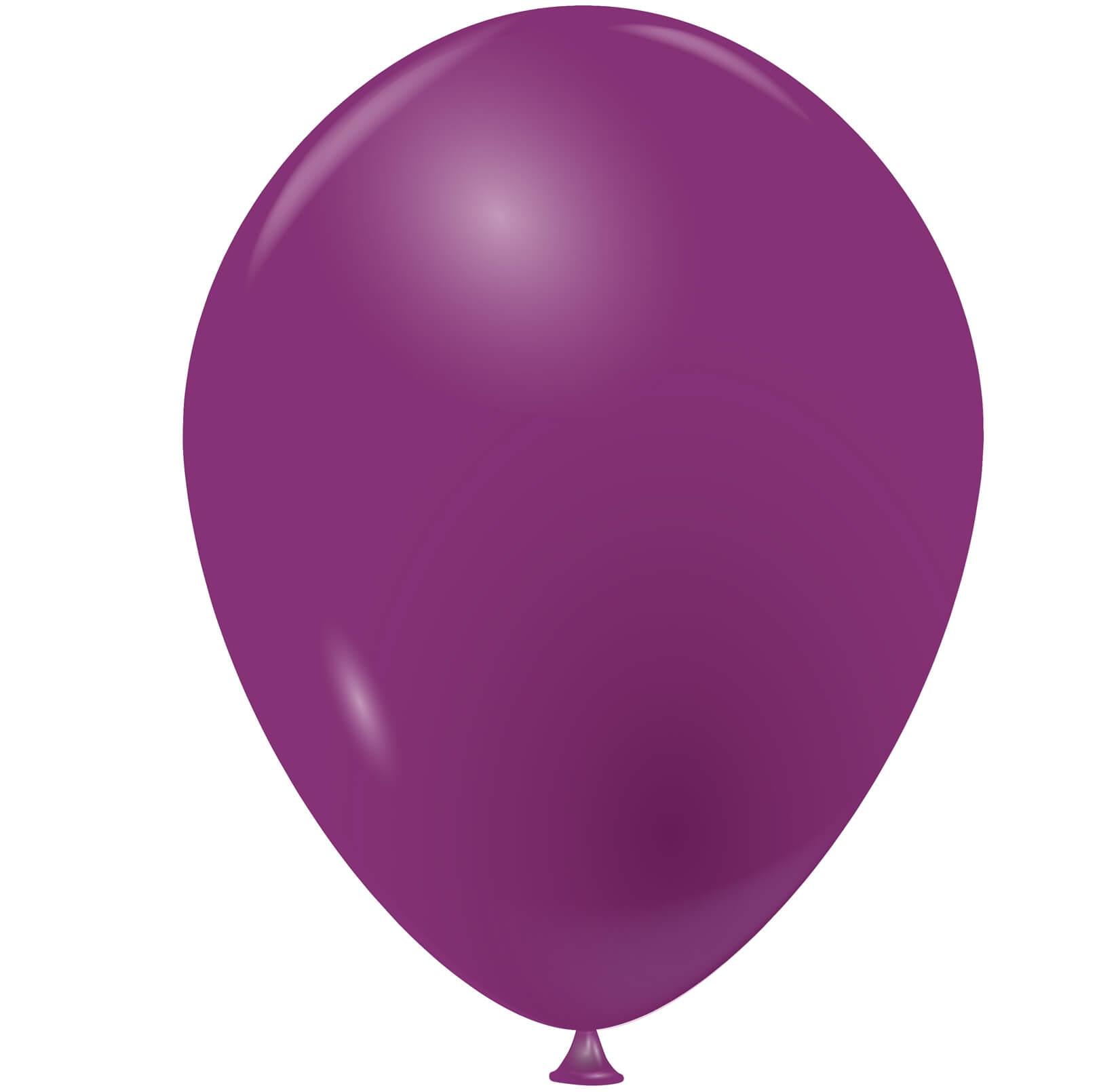 37029 ballon latex biodegradable prune 25cm fabrication francaise