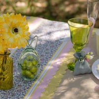 379 boutique pas de calais decoration vase en verre spirale jaune