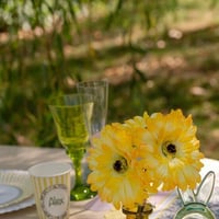 379 magasin pas de calais decoration vase en verre spirale jaune