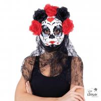 38072 masque adulte mexicain halloween day of the dead