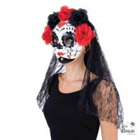 38072 masque adulte mexique halloween day of the dead