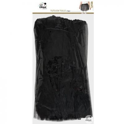 39908 accessoire de deguisement tutu organdi noir