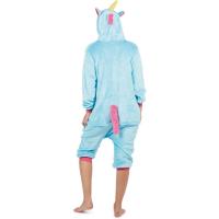 40803 taille sm costume kigurumi licorne bleu