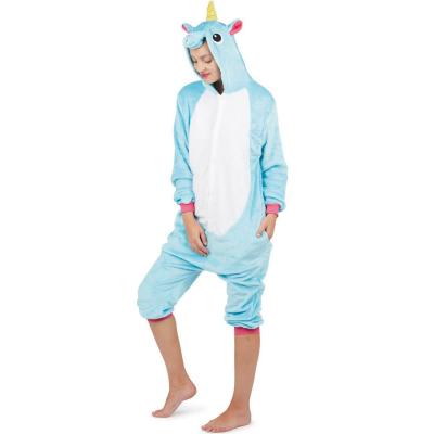 Costume Kigurumi Licorne bleu S/M REF/40803 (Déguisement adulte femme)