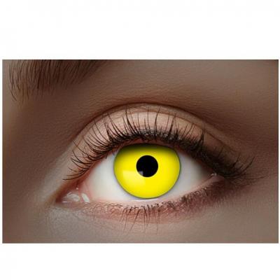 41305 lentille fantaisie semaine uv oeil jaune