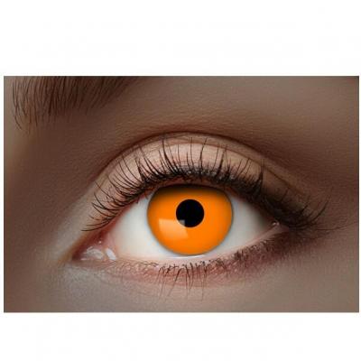 41306 lentille fantaisie semaine uv oeil orange