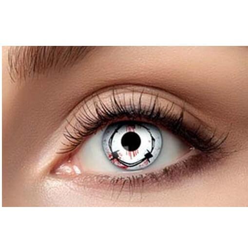 41335 accessoire de deguisement maquillage halloween lentille fil barbele