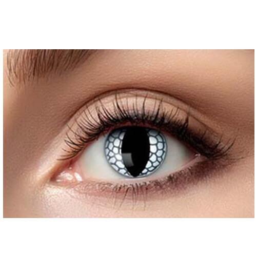 41363 maquillage halloween lentille fantaisie oeil de dragon