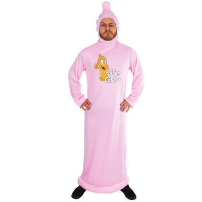 Costume adulte homme super capote rose et en taille unique (x1) REF/42936