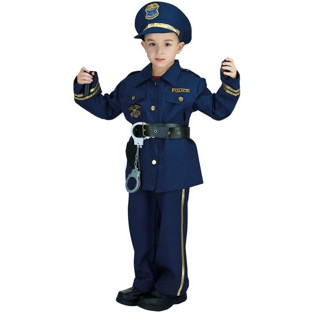 Costume Policier pour enfant de 7 à 9 ans REF/44109