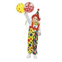 44123 age 7ans a 9ans deguisement costume enfant clown multicolore