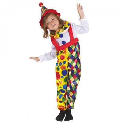 44123 age 7ans a 9ans deguisement costume enfant clown fille garcon