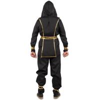 44273 taille l xl deguisement adulte ninja dore or et noir