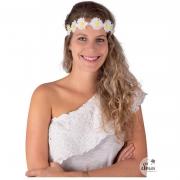 1 Bandeau pour cheveux thème Hippie/Année 60 avec fleurs REF/48524 Accessoire de déguisement