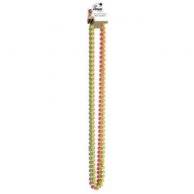 50105 accessoire de deguisement fluo collier de perles disco