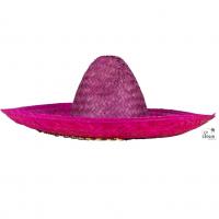 50800 accessoire de deguisement chapeau adulte sombrero fuchsia