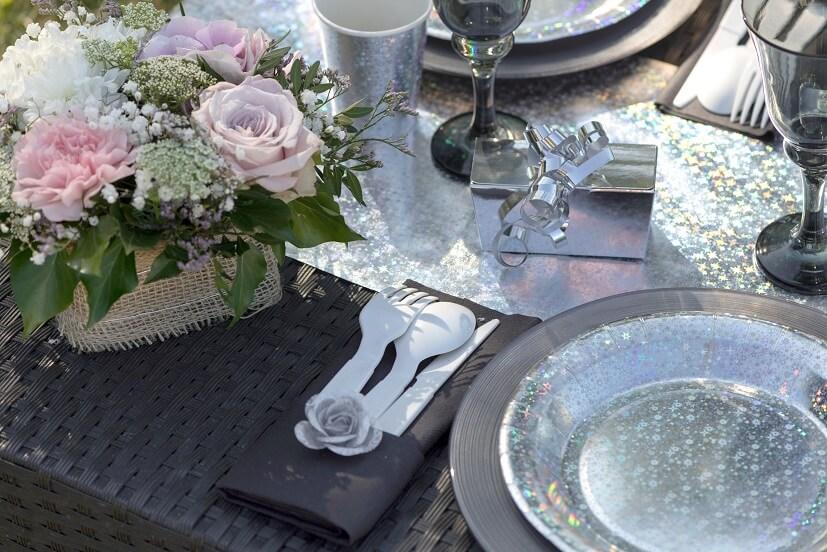 51701 couteau blanc plastique reutilisable mineral