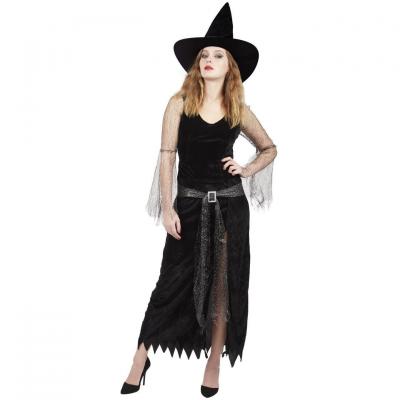 Costume Halloween sorcière REF/55018 (Déguisement adulte femme taille S/M)