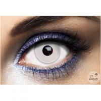 55501 lentilles de contact annuelles yeux blancs