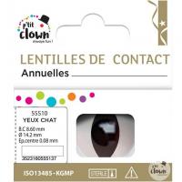 55510 lentilles dcontact annuelles yeux blancs de chat