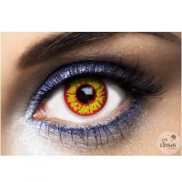 55518 lentilles de contact halloween loup garou annuelles