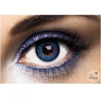 55532 lentilles de contact annuelles iris yeux bleus