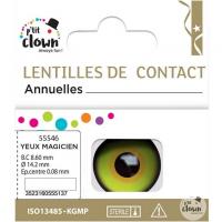 55546 lentilles contact annuelles yeux de magicien