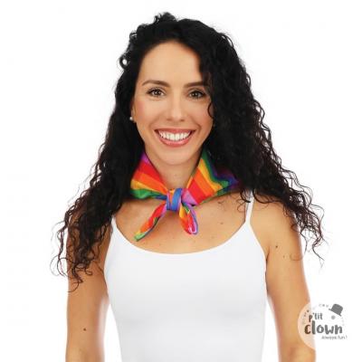 56000 accessoire de deguisment bandana arc en ciel adulte