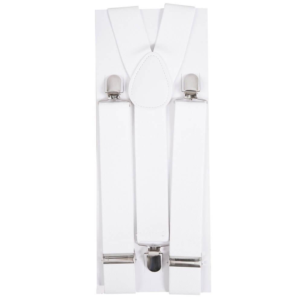 56002 accessoire deguisement bretelles blanches