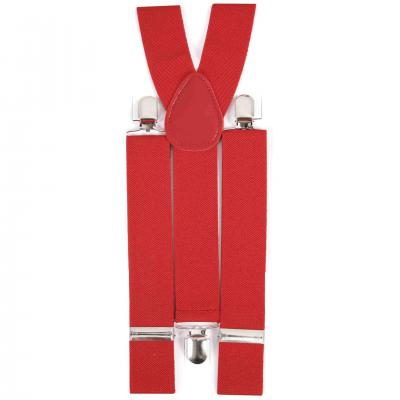 1 Paire de bretelles rouges REF/56007 (Accessoire déguisement de fête adulte)