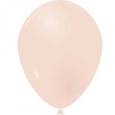 56419 ballon latex naturel biodegradable vieux rose 15cm x100 fabrication franciase