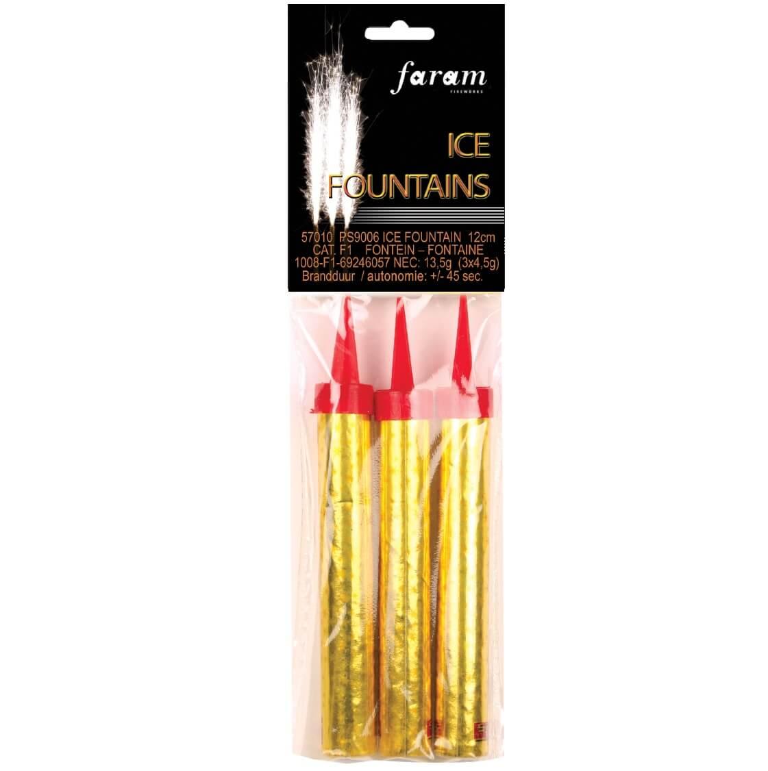 57010 bougie fontaine de glace gateau anniversaire mariage bapteme communion