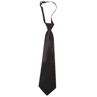 1 Cravate noire REF/60251 (Accessoire de déguisement adulte)